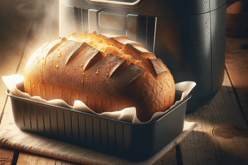 A freshly baked loaf