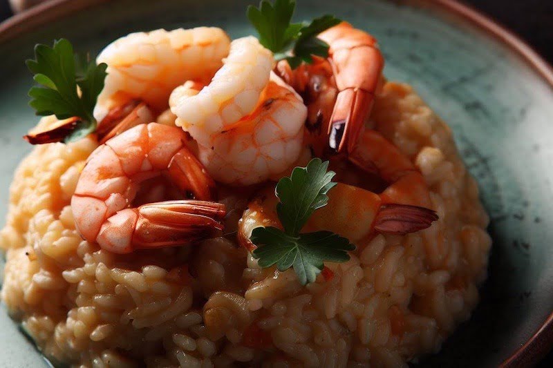 seafood risotto