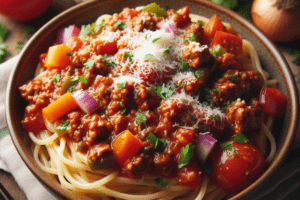 beef bolognese