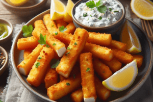 halloumi fries