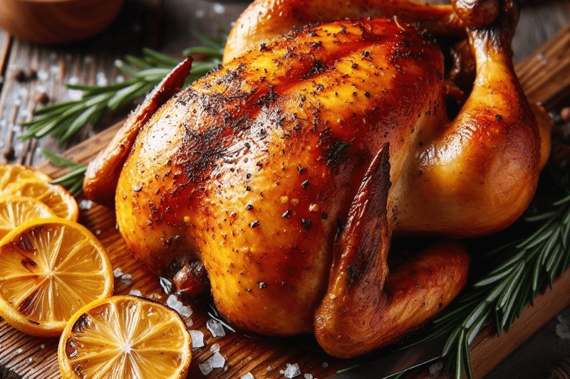 whole roast chicken